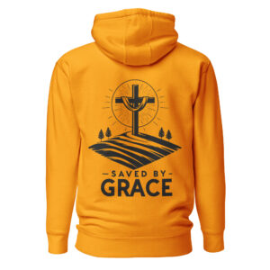 Saved By Grace Hoodie | Christian Faith Hoodie