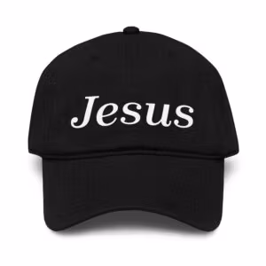 Jesus - Garment washed baseball cap