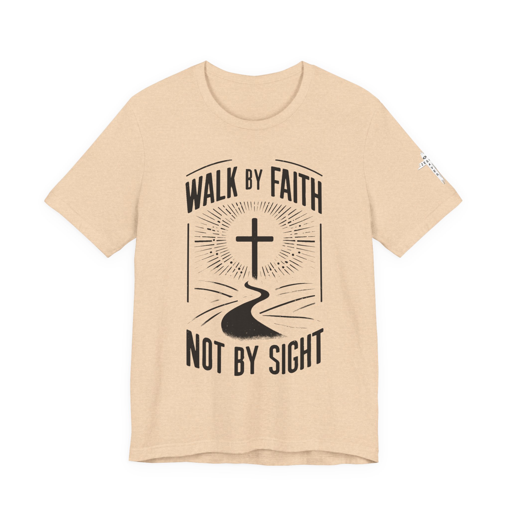 Faith Walk T-Shirt — "Walk By Faith Not By Sight" Christian Tee - Image 37