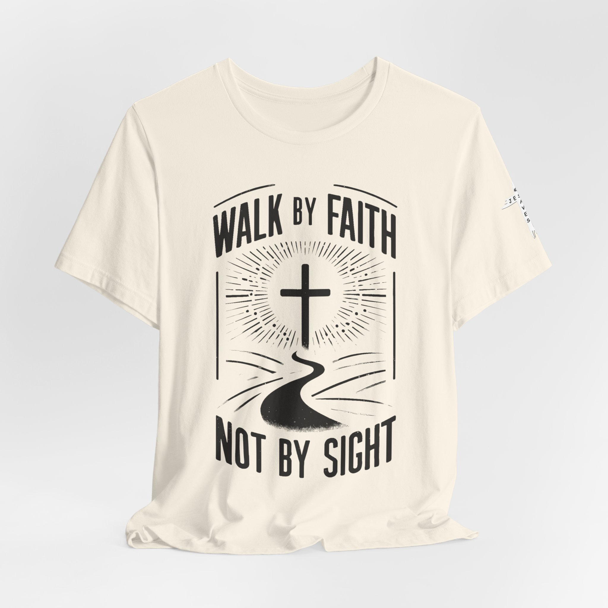 Faith Walk T-Shirt — "Walk By Faith Not By Sight" Christian Tee - Image 24