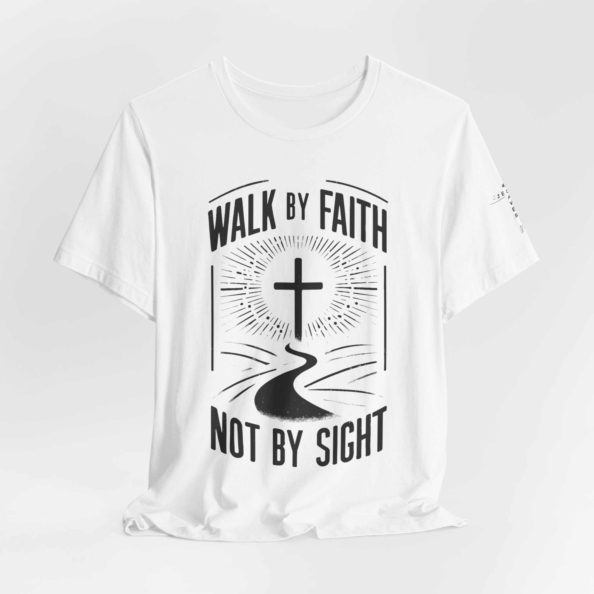 Faith Walk T-Shirt — "Walk By Faith Not By Sight" Christian Tee - Image 8