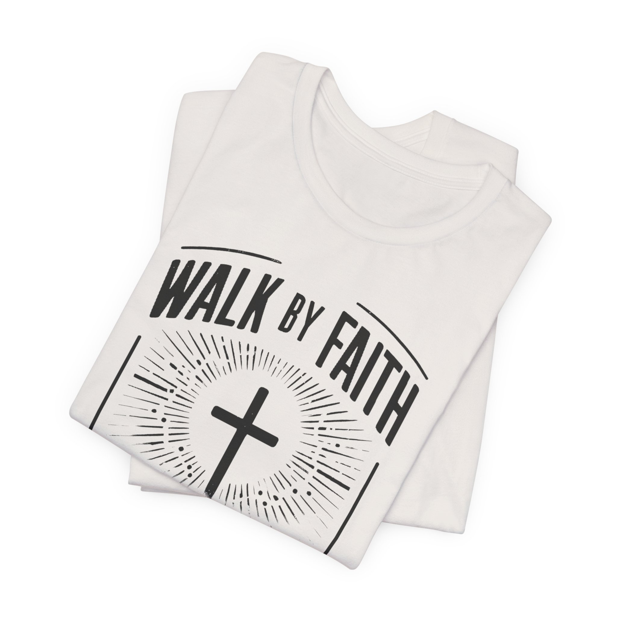 Faith Walk T-Shirt — "Walk By Faith Not By Sight" Christian Tee - Image 27