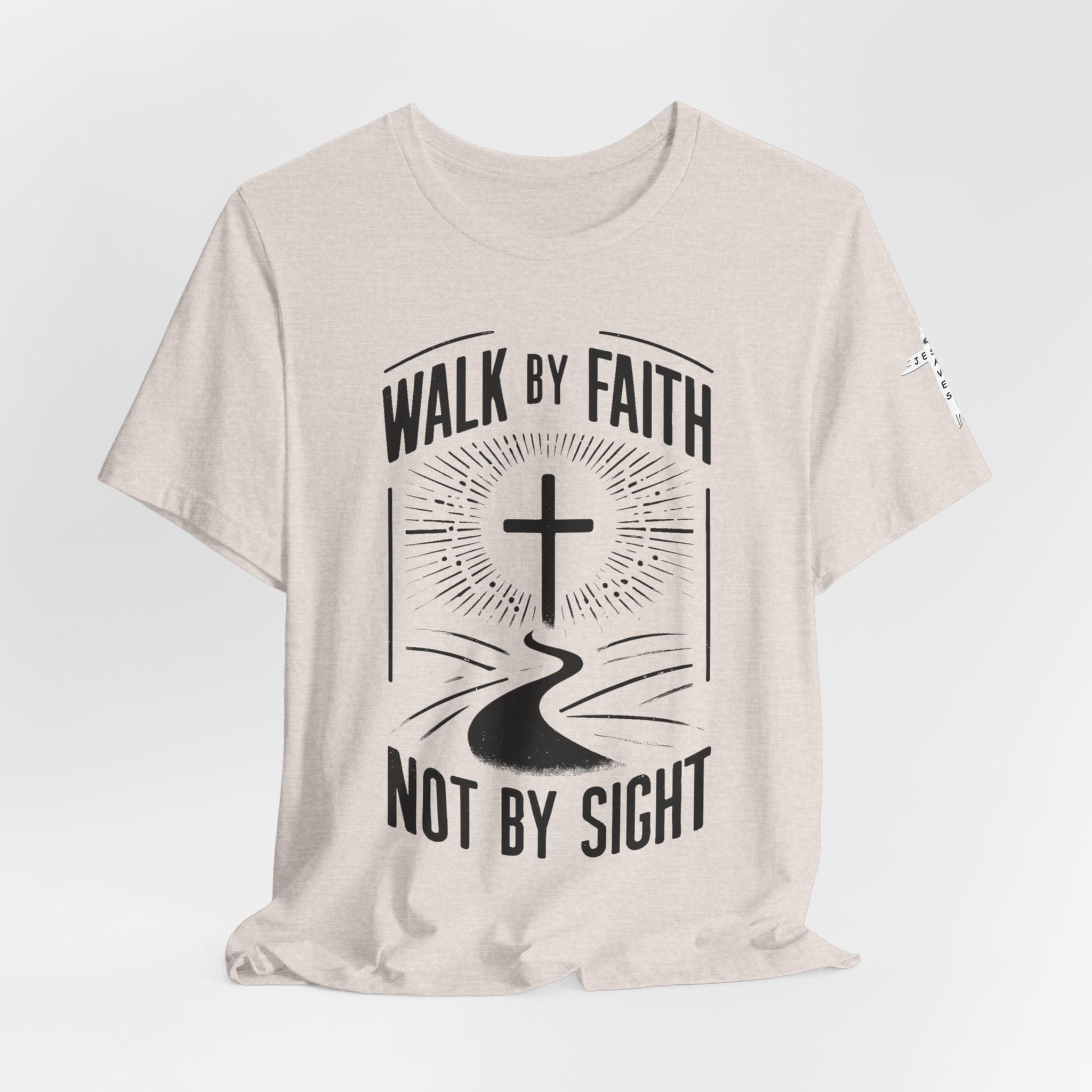 Faith Walk T-Shirt — "Walk By Faith Not By Sight" Christian Tee - Image 32
