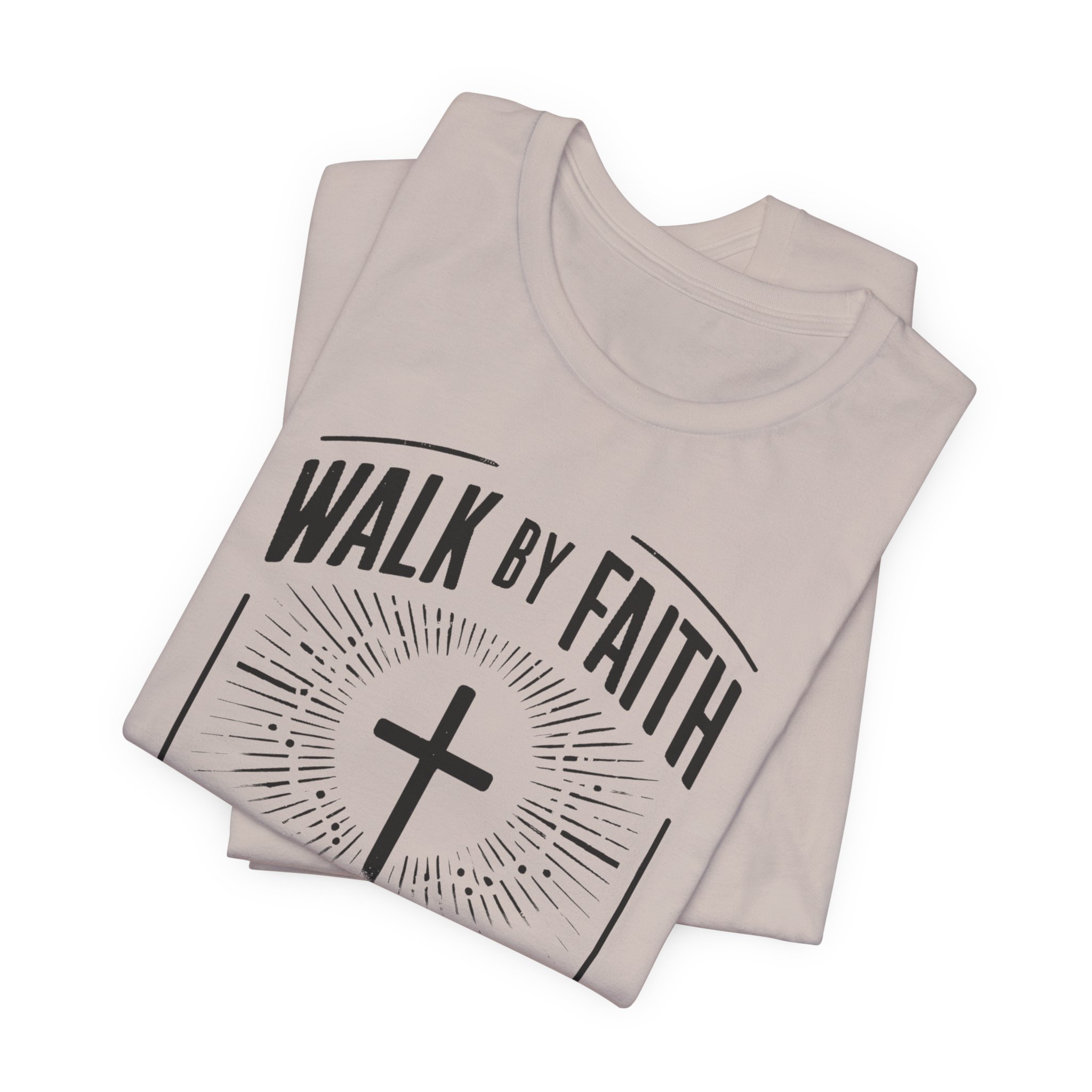 Faith Walk T-Shirt — "Walk By Faith Not By Sight" Christian Tee - Image 47