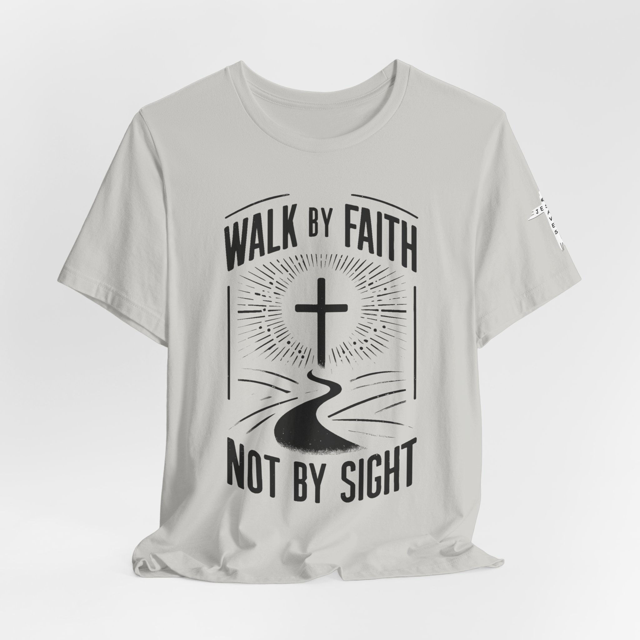 Faith Walk T-Shirt — "Walk By Faith Not By Sight" Christian Tee - Image 36