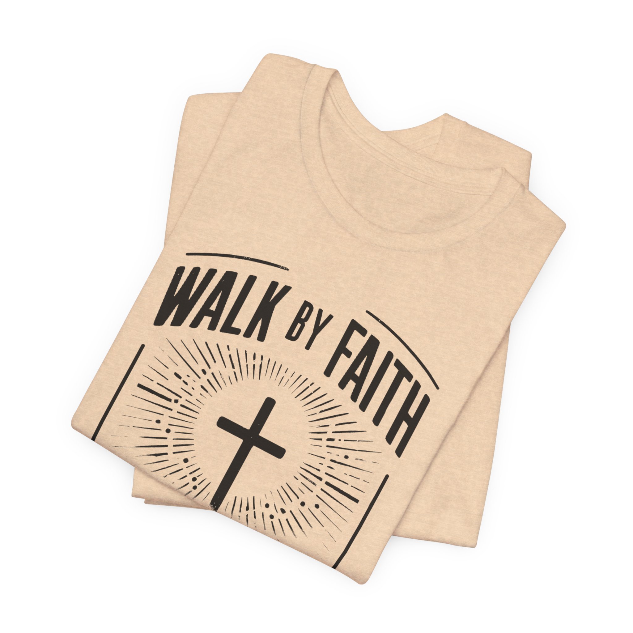 Faith Walk T-Shirt — "Walk By Faith Not By Sight" Christian Tee - Image 39