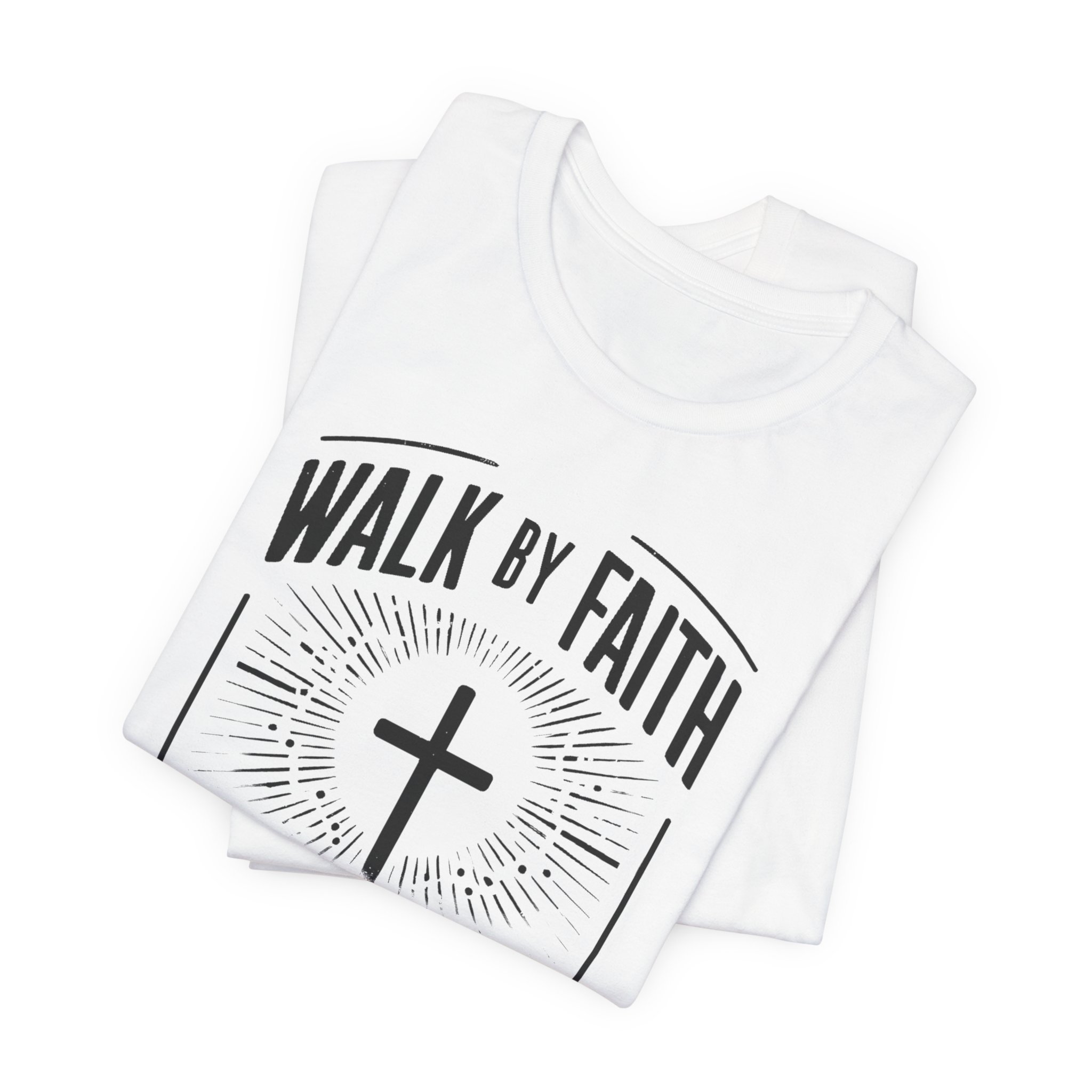 Faith Walk T-Shirt — "Walk By Faith Not By Sight" Christian Tee - Image 7
