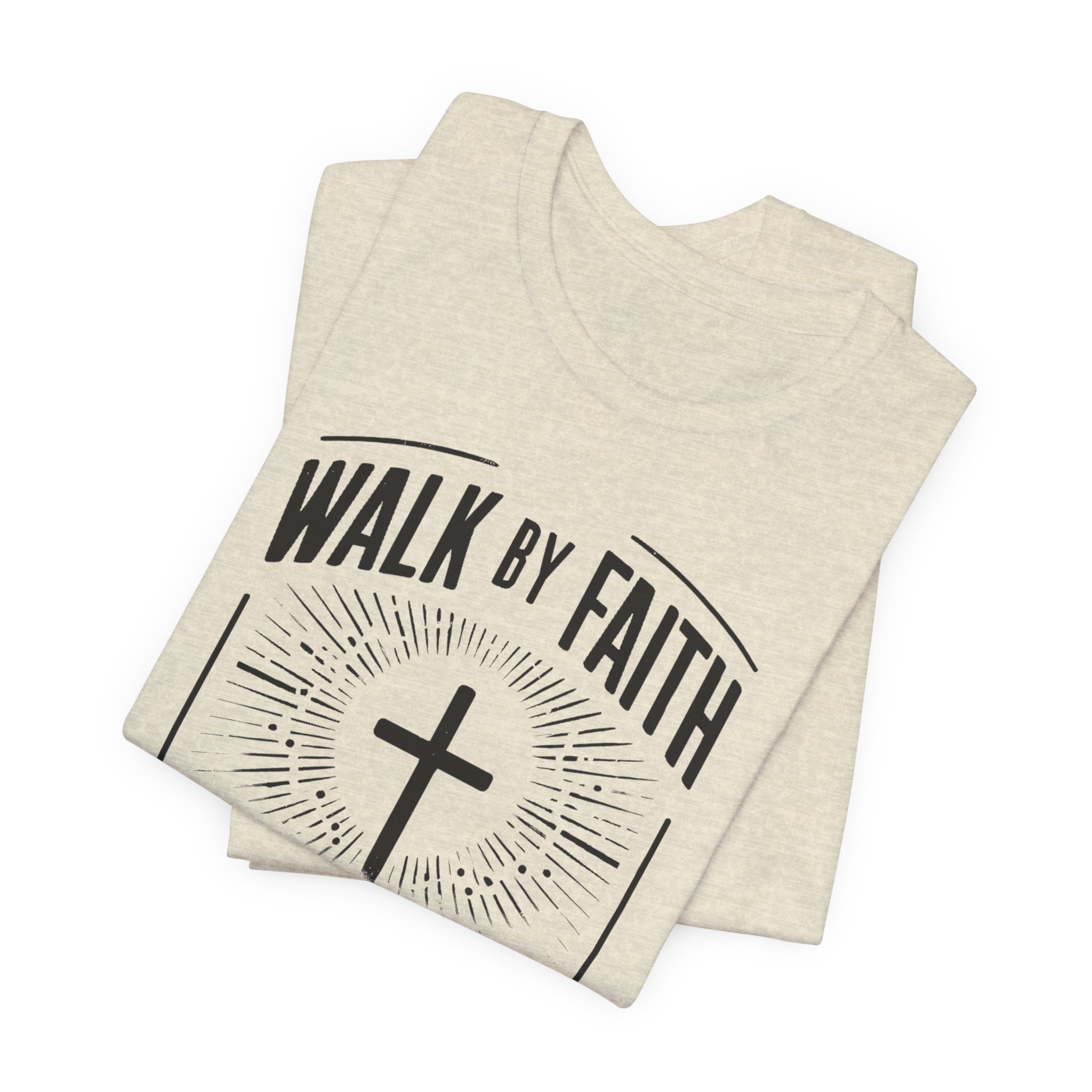 Faith Walk T-Shirt — "Walk By Faith Not By Sight" Christian Tee - Image 43