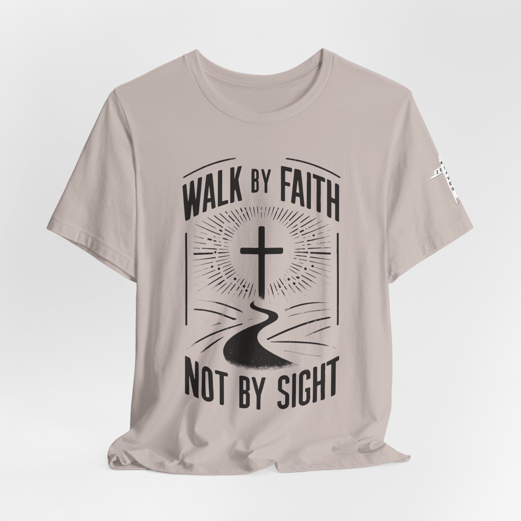 Faith Walk T-Shirt — "Walk By Faith Not By Sight" Christian Tee - Image 48
